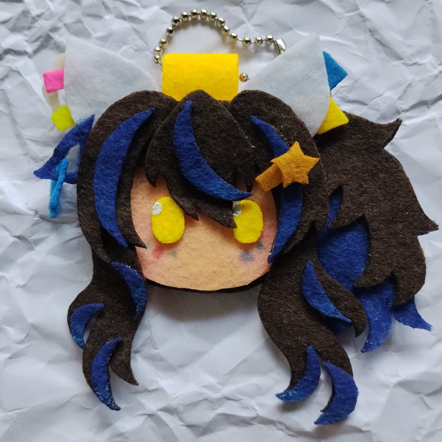 Daitaku Helios ☀️ — Felt Doll Keychain Uma Musume