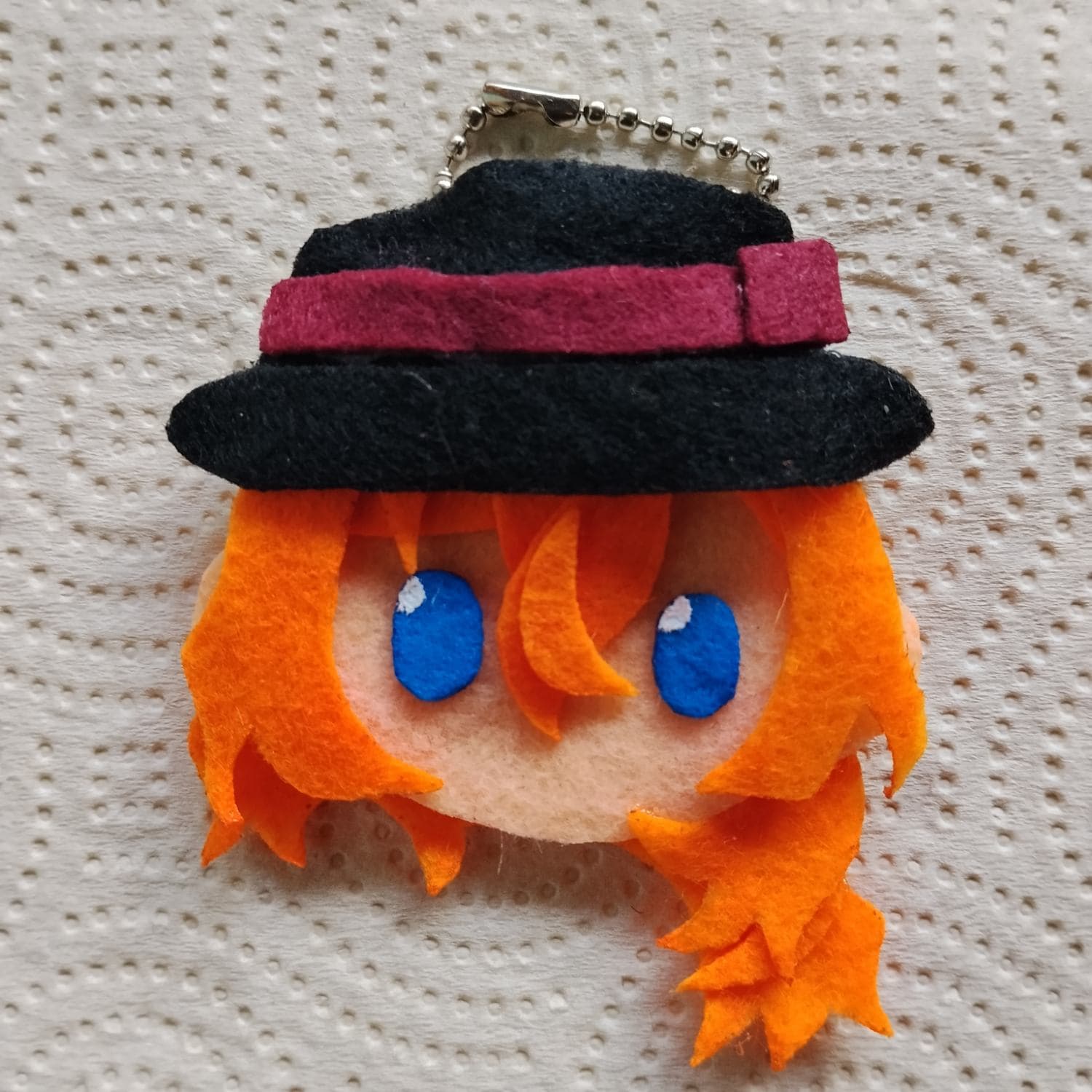 Nakahara Chuuya 🍷 — Felt Doll Keychain Bungo Stray Dogs