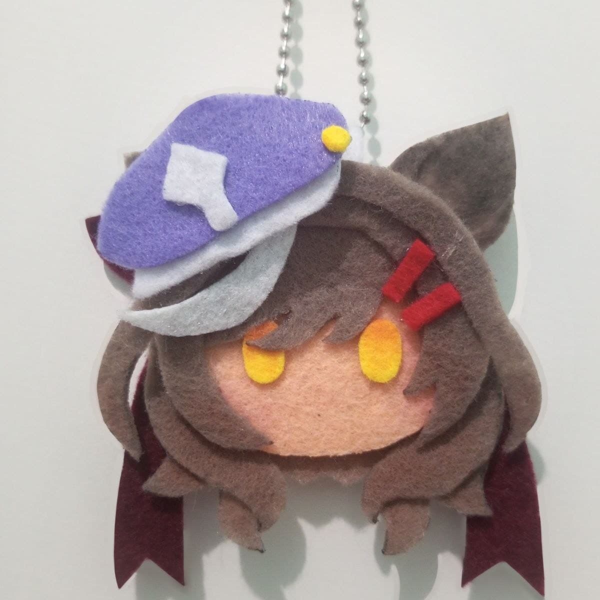 Matikane Tannhauser/Mambo โ Felt Doll Keychain Uma Musume