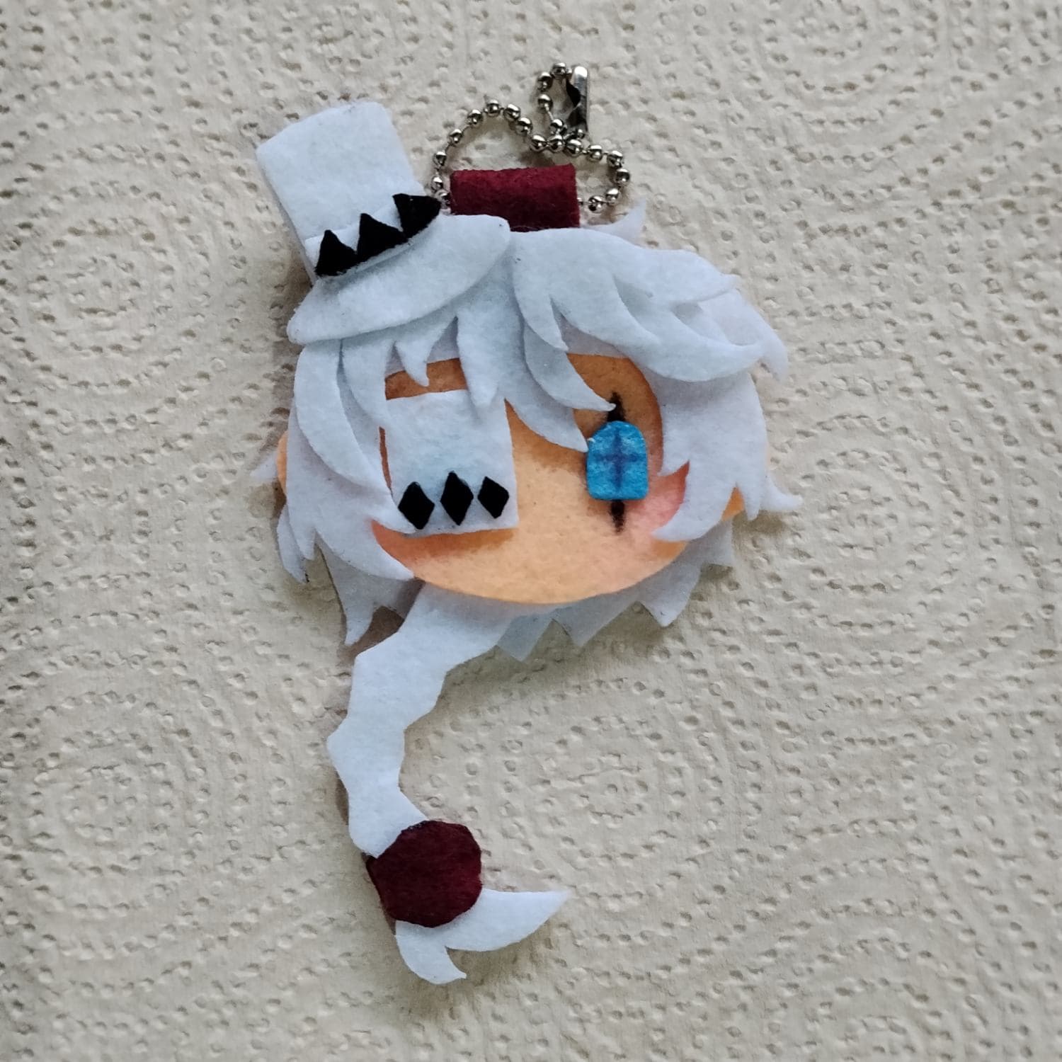 Nikolai Gogol 🃏 — Felt Doll Keychain Bungo Stray Dogs