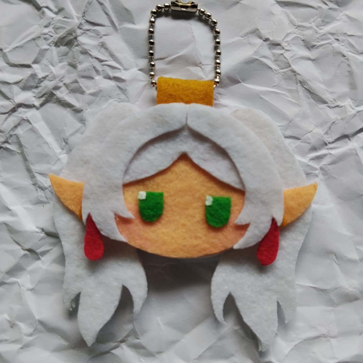 Frieren — Felt Doll Keychain Frieren
