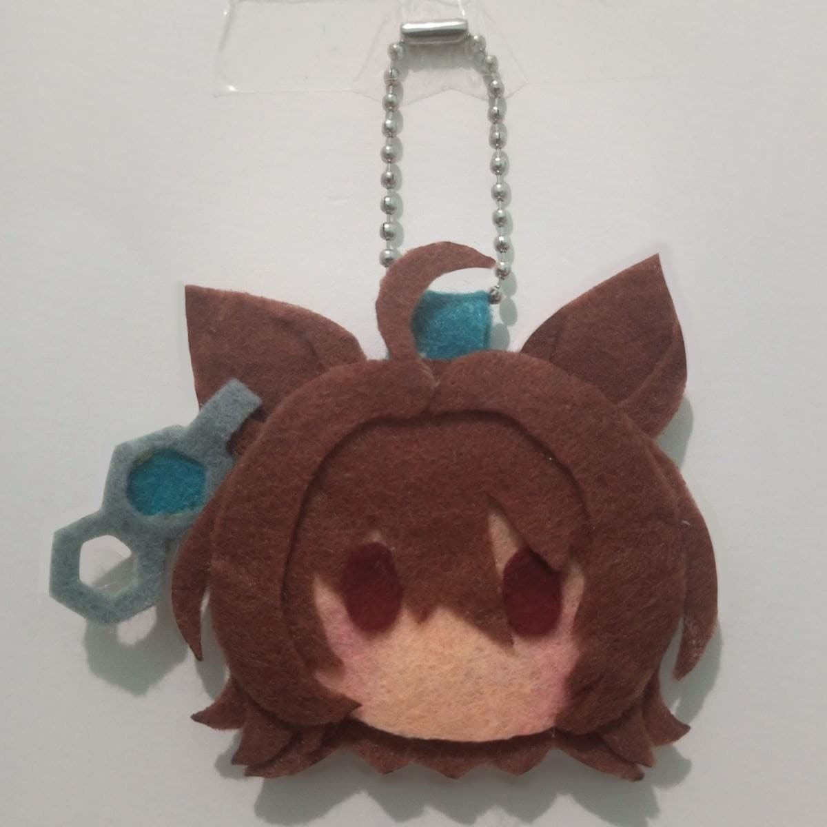 Agnes Tachyon โ Felt Doll Keychain Uma Musume