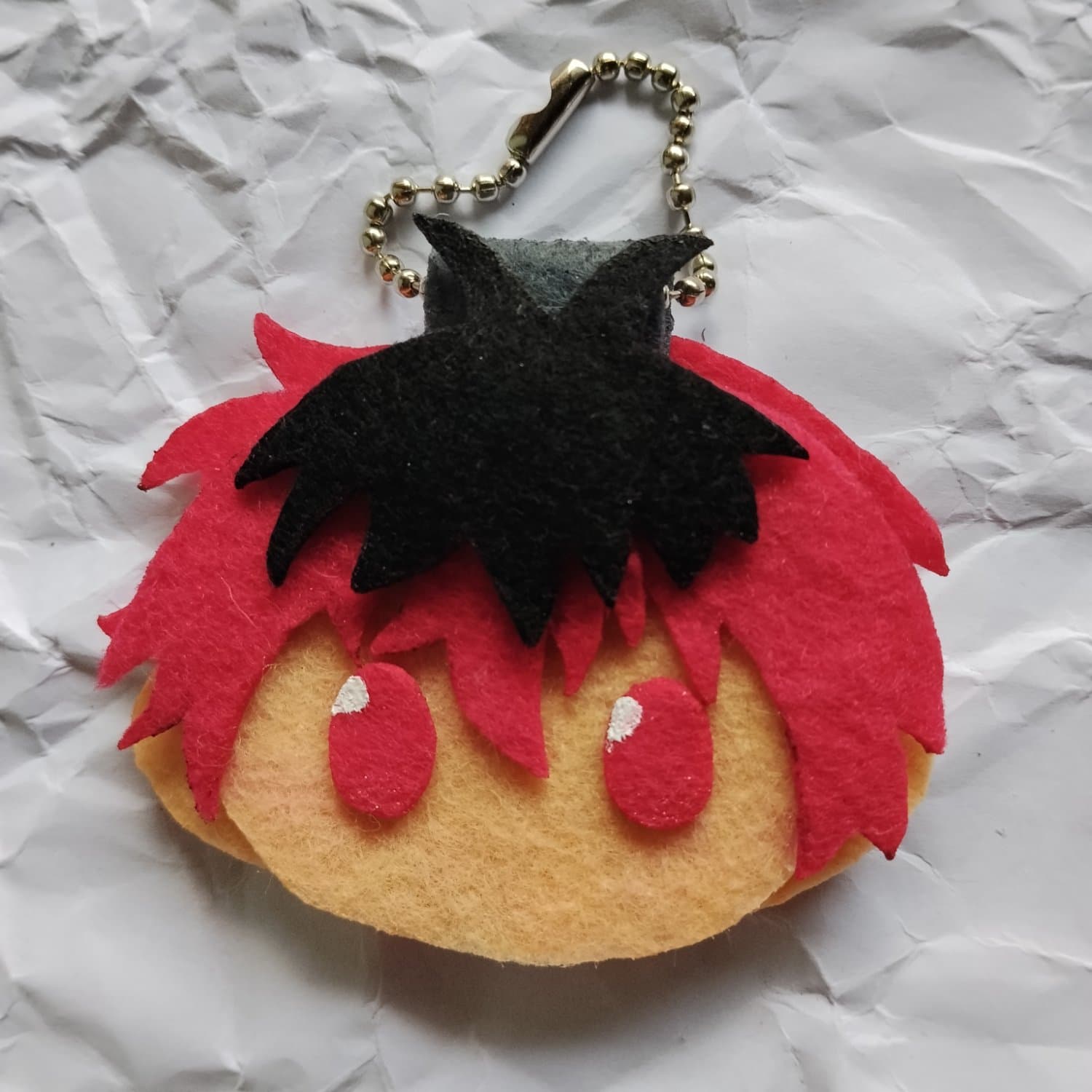 Stark ⚔️ — Felt Doll Keychain Frieren